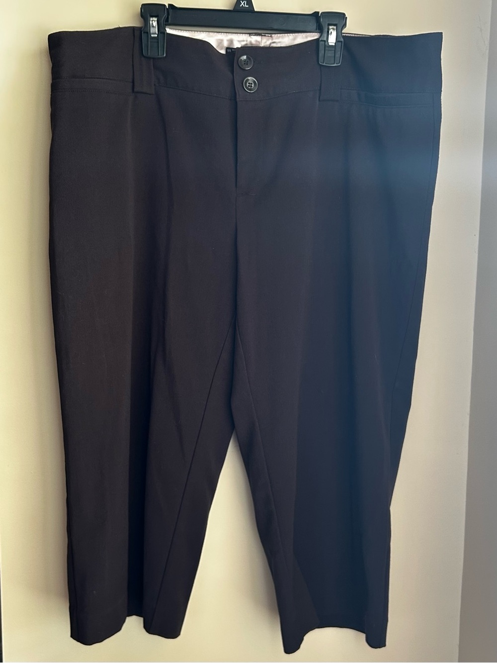 Maurices Brown Dress Capri Pants Capris Size 15/16